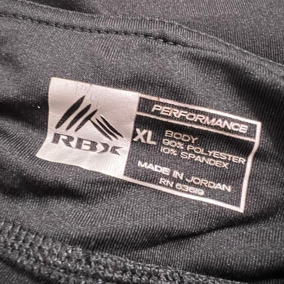 RBX Womens Performance Athletic Leggings Skinny Leg Ankle Length Black XL - Picture 7 of 9